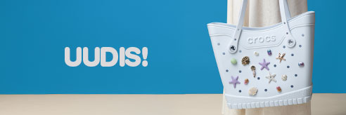 Crocs Classic kotid ja seljakott: Small Tote Bag, Medium Tote Bag ja Backpack