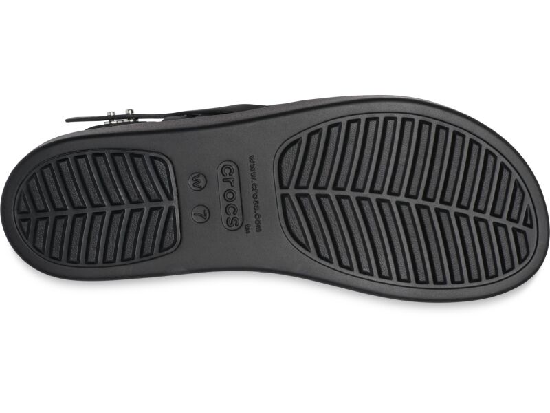 crocs ™ brooklyn strappy low wedge women's