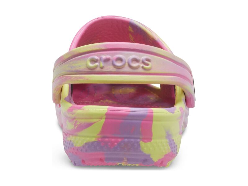 Crocs™ Classic Marbled Clog Kid's Pink Lemonade/Multi