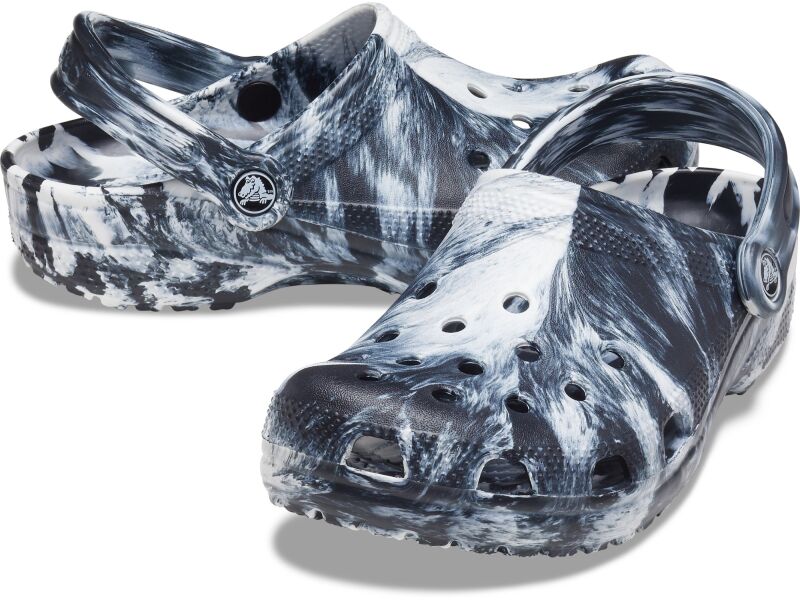 mens marble crocs