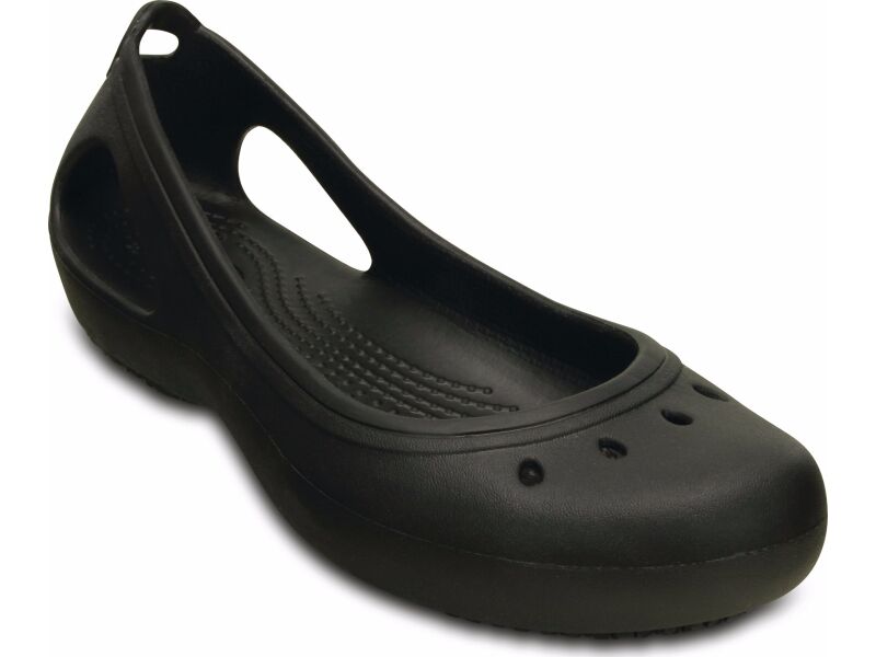Crocs™ Kadee Work Flat Black