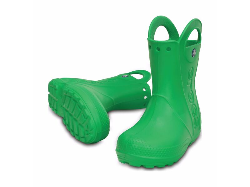 Crocs™ Kids' Handle It Rain Boot Grass Green