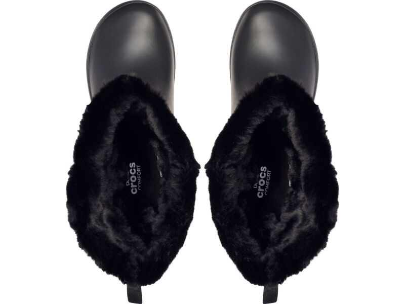 Crocs™ Women's Crocband Winter Boot Black/Black