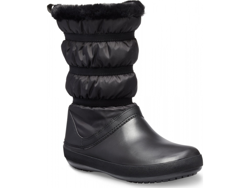Crocs™ Women's Crocband Winter Boot Black/Black