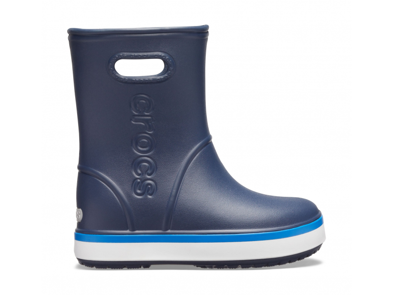 Crocs™ Crocband Rain Boot Kid's Navy/Bright Cobalt