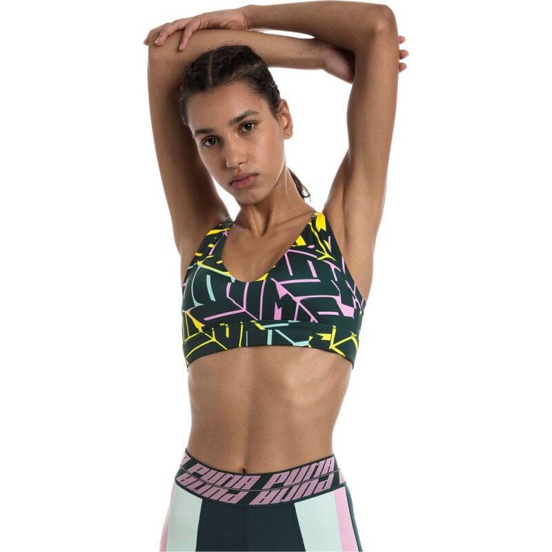Puma Cosmic Bra M TZ Green