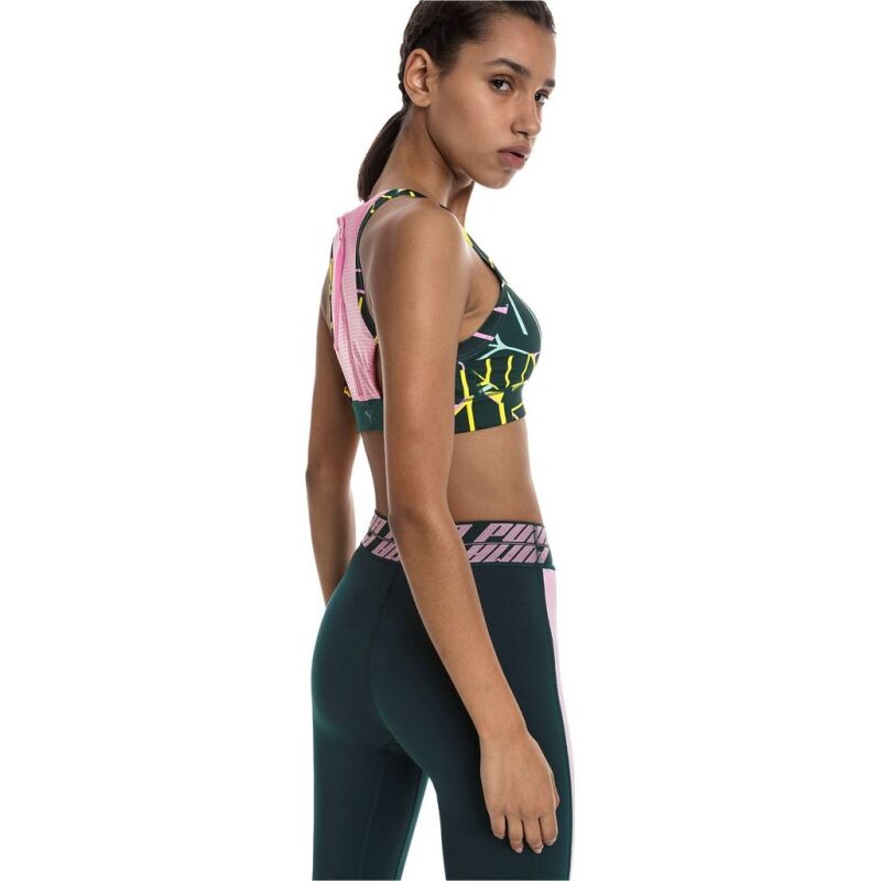 Puma Cosmic Bra M TZ Green