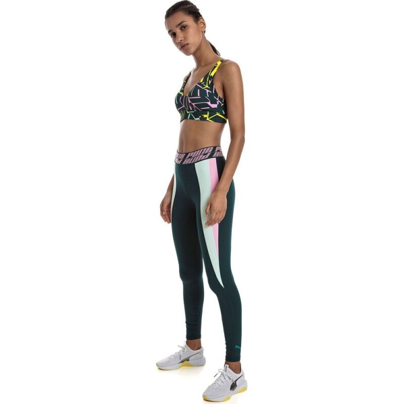 Puma Cosmic Bra M TZ Green