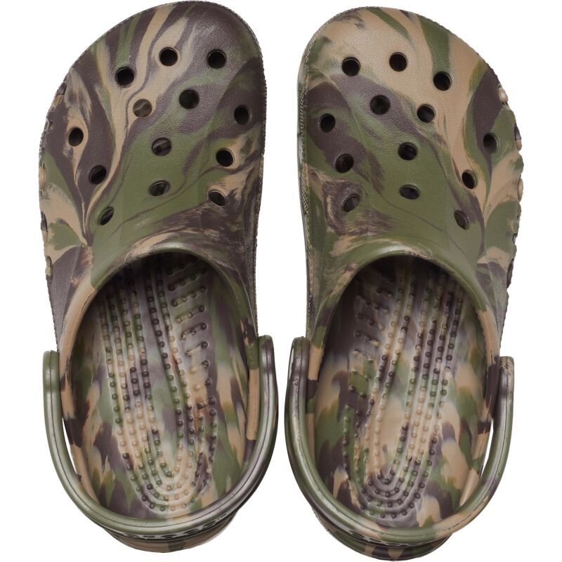 Crocs™ Baya Marbled Clog Army Green/Multi