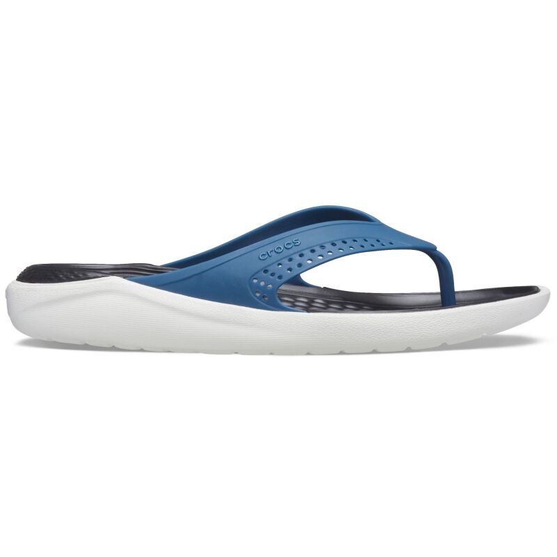 Crocs™ LiteRide Flip Vivid Blue/Almost White