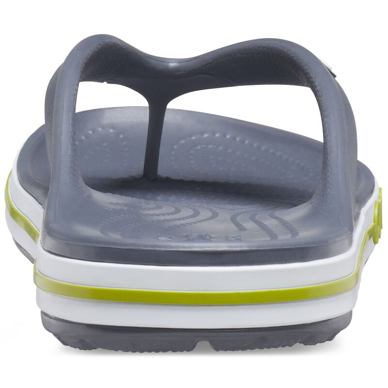 Crocs™ Bayaband Flip Charcoal/Volt Green