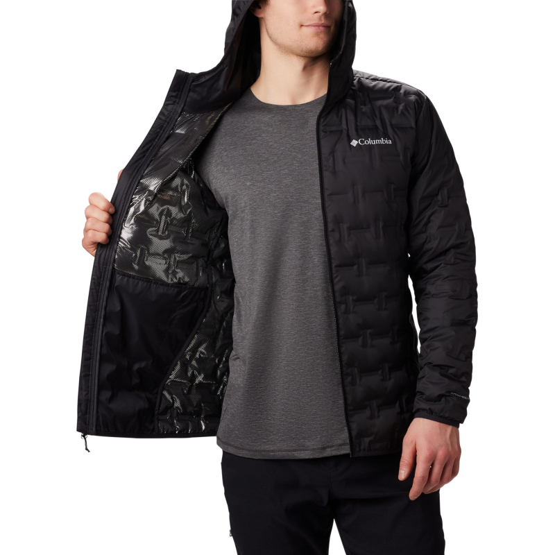 Columbia Delta Ridge Down Hooded Jacket Men's Black