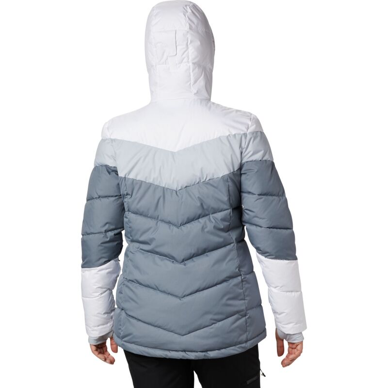 Columbia Abbott Peak Insulated Jacket Women's Grey Ash/White