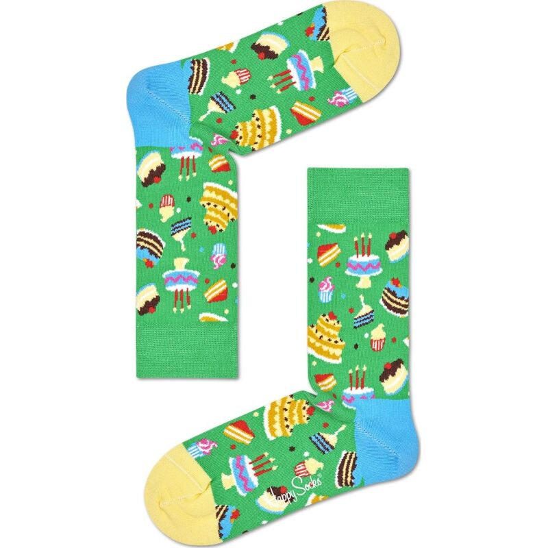 Happy Socks 3-Pack Happy Birthday Socks Gift Set Multi 0100