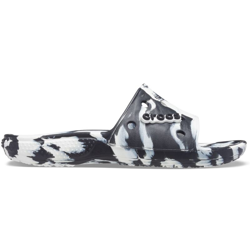 Crocs™ Classic Marbled Slide White/Black