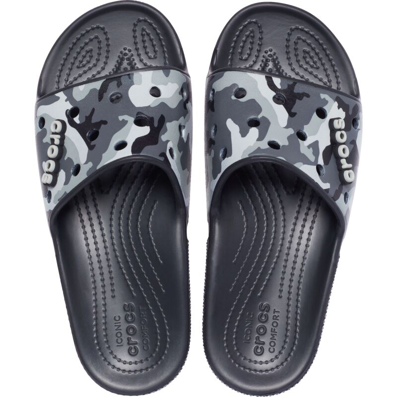 Crocs™ Classic Printed Camo Slide Black