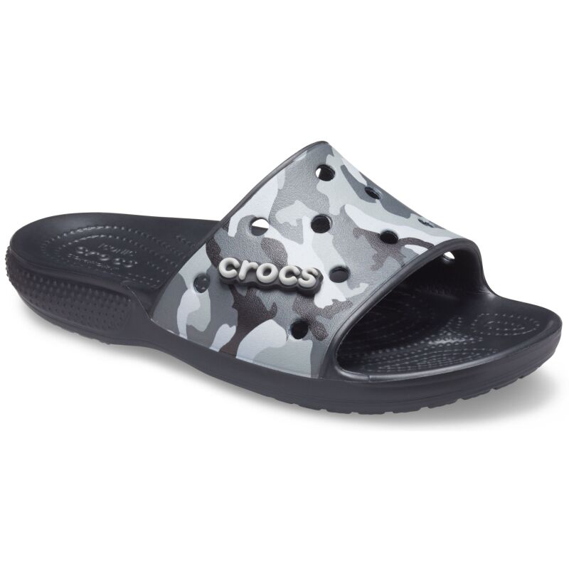Crocs™ Classic Printed Camo Slide Black