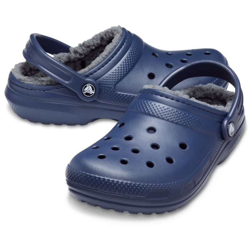 Crocs™ Classic Lined Clog Navy/Charcoal