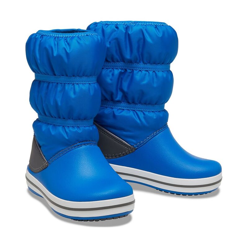 Crocs™ Crocband Winter Boot Kid's Bright Cobalt/Light Grey