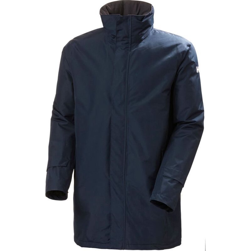 HELLY HANSEN Dubliner Insulated Long Jacket Men's Navy