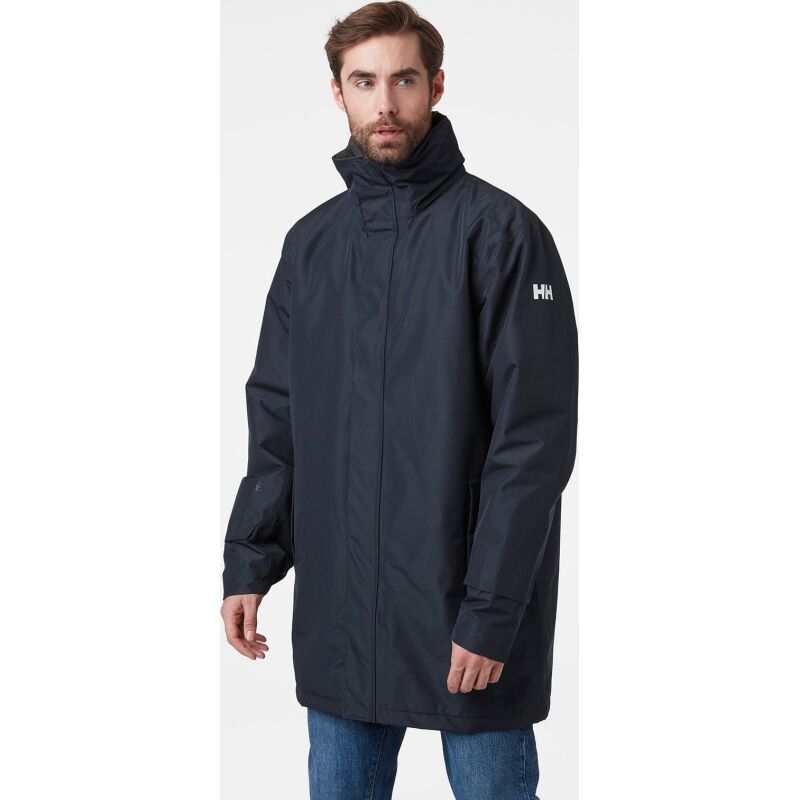 HELLY HANSEN Dubliner Insulated Long Jacket Men's Navy