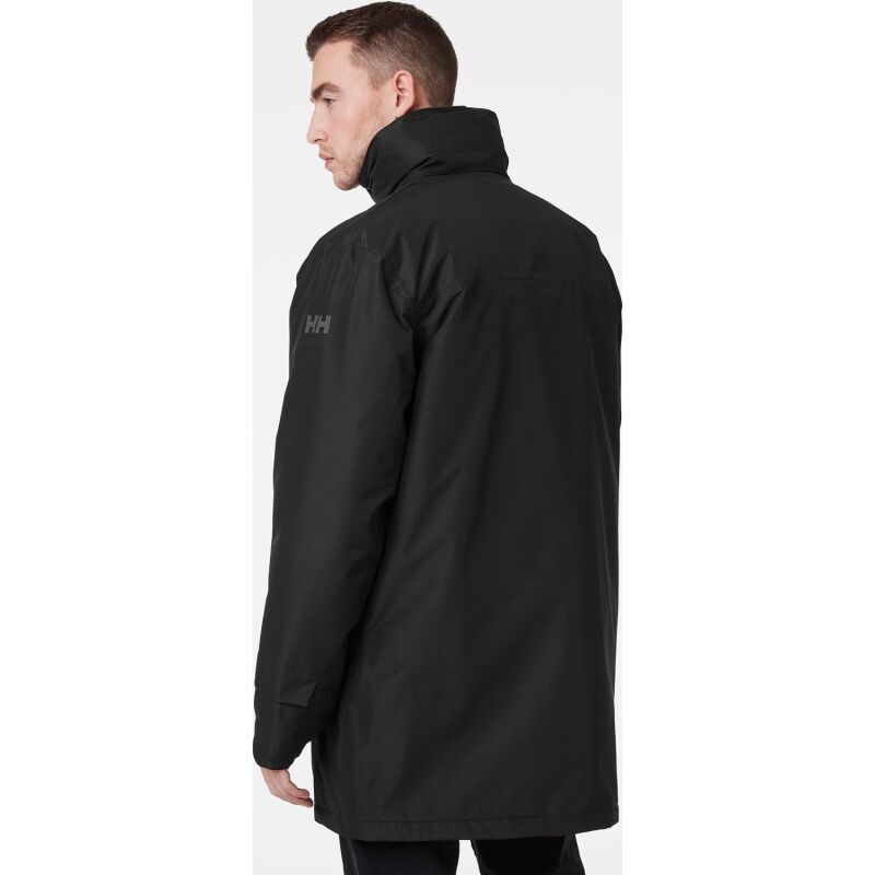 HELLY HANSEN Dubliner Insulated Long Jacket Men's Black