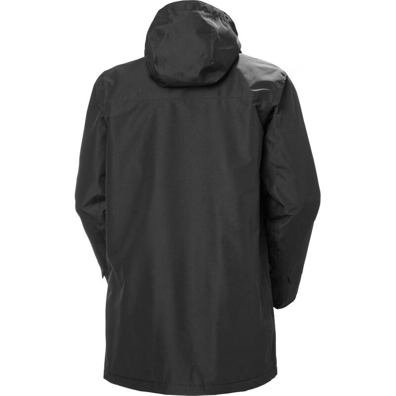 HELLY HANSEN Dubliner Insulated Long Jacket Men's Black