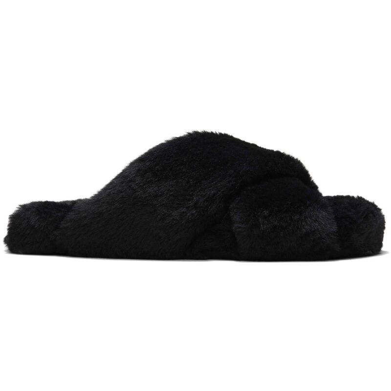 TOMS Faux Fur Women's Susiee Slipper Black