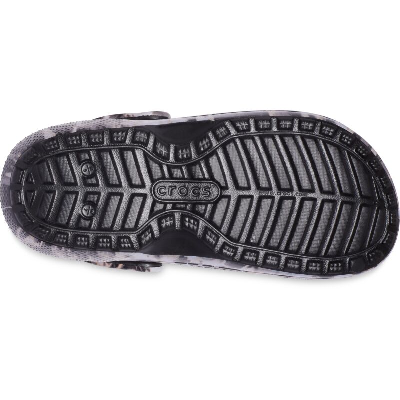 Crocs™ Classic Lined Bleach Dye Clog Black