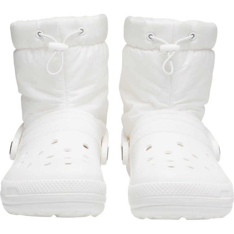 Crocs™ Classic Lined Neo Puff Boot White/White