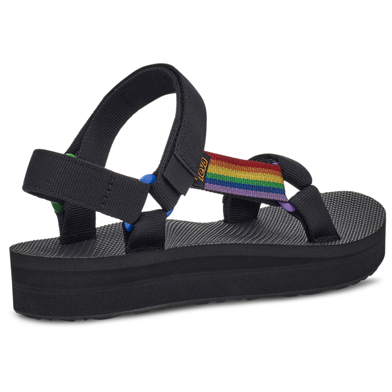 Teva Midform Universal Pride Women's Black/Raibow