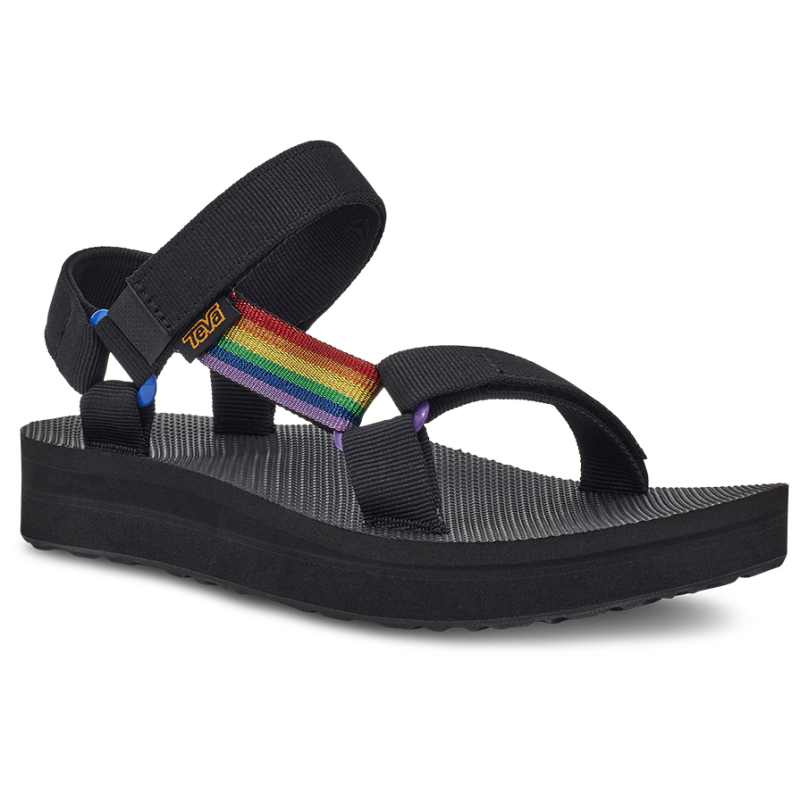 Teva Midform Universal Pride Women's Black/Raibow
