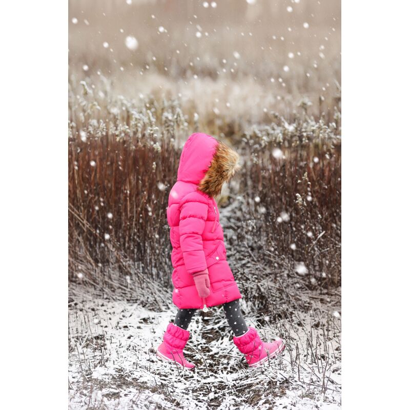 Crocs™ Kids Winter Puff Boot Candy Pink