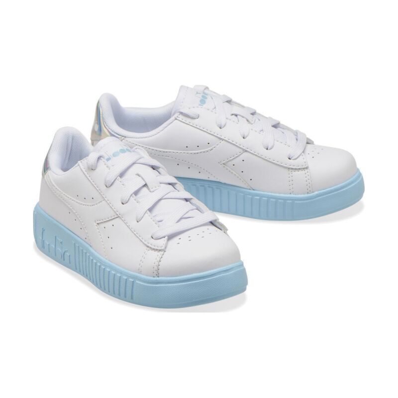 DIADORA Game Step PS White/Sky/Blue