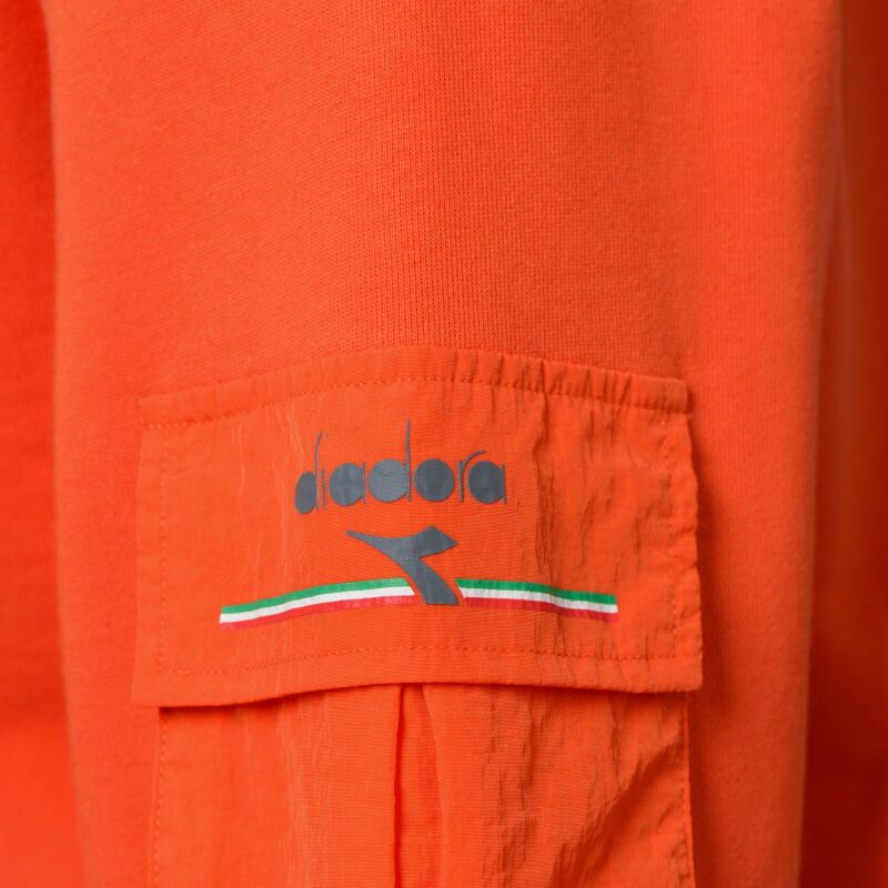 DIADORA Hoodie FZ Urbanity Orangeade