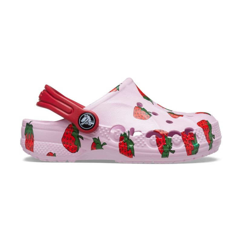 Crocs™ Baya Graphic Clog Kid's 206814 Ballerina Pink