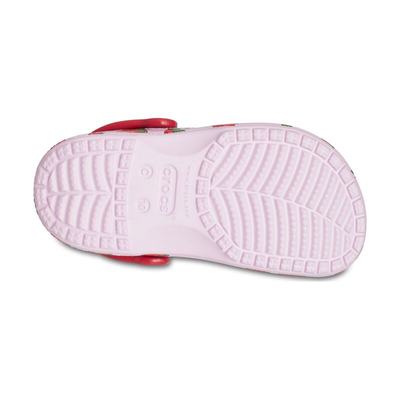 Crocs™ Baya Graphic Clog Kid's 206814 Ballerina Pink