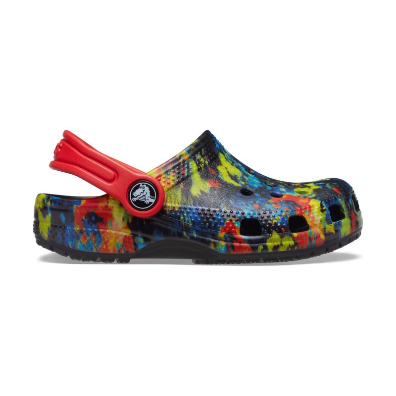 Crocs™ Classic TieDye Graphic Clog Kid's 206994 Turq Tonic/Multi