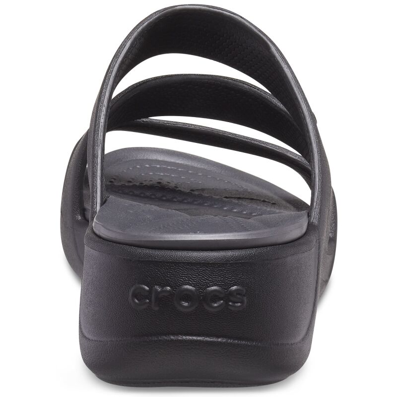 Crocs™ Boca Strappy Wedge Women's Black