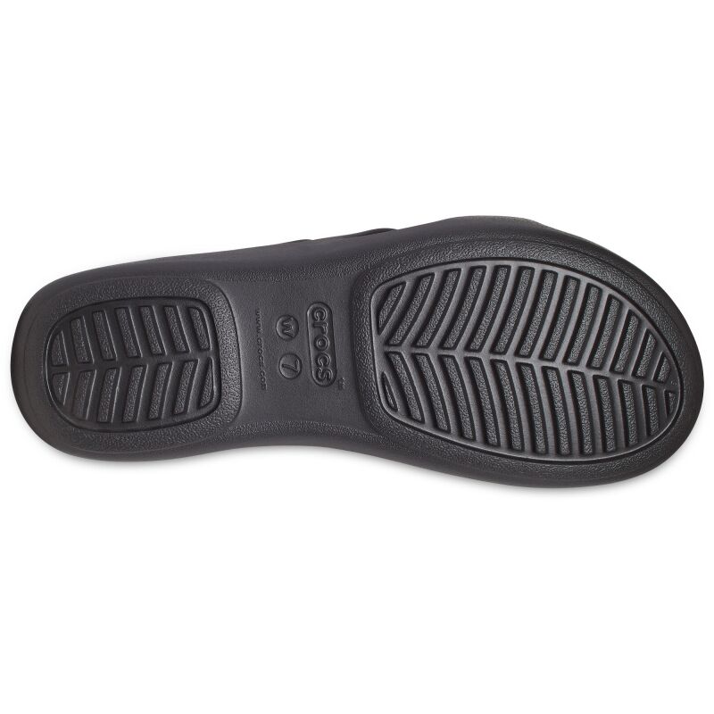 Crocs™ Boca Strappy Wedge Women's Black