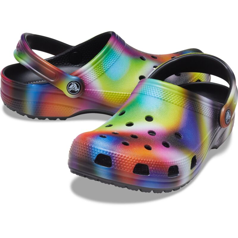 Crocs™ Classic Solarized Clog Black/Multi