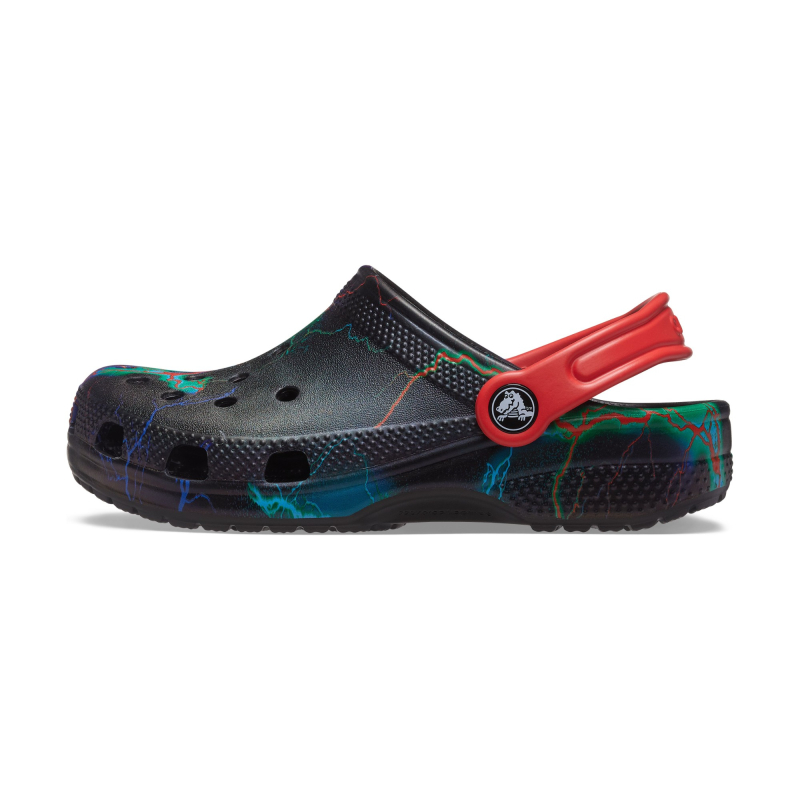 Crocs™ Classic Out Of This World II Clog Kid's 207787 Black/Lightning Bolts