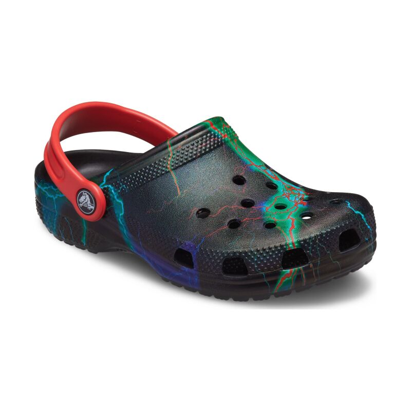 Crocs™ Classic Out Of This World II Clog Kid's 207787 Black/Lightning Bolts