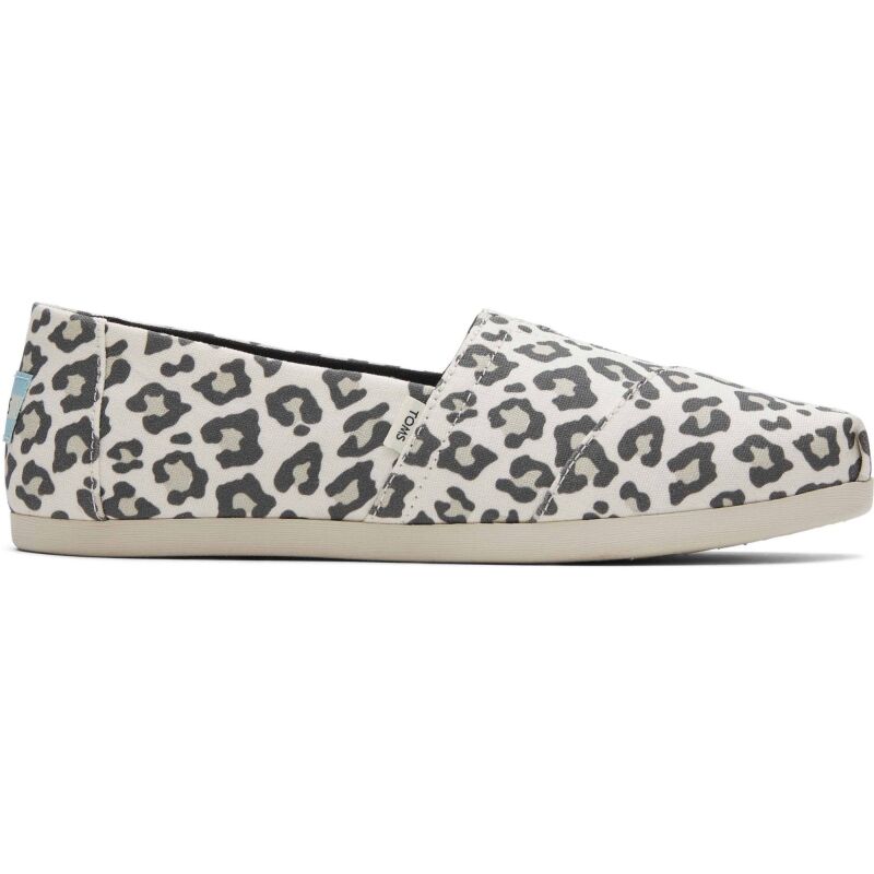 TOMS Snow Leopard Women's Alpargata Egret