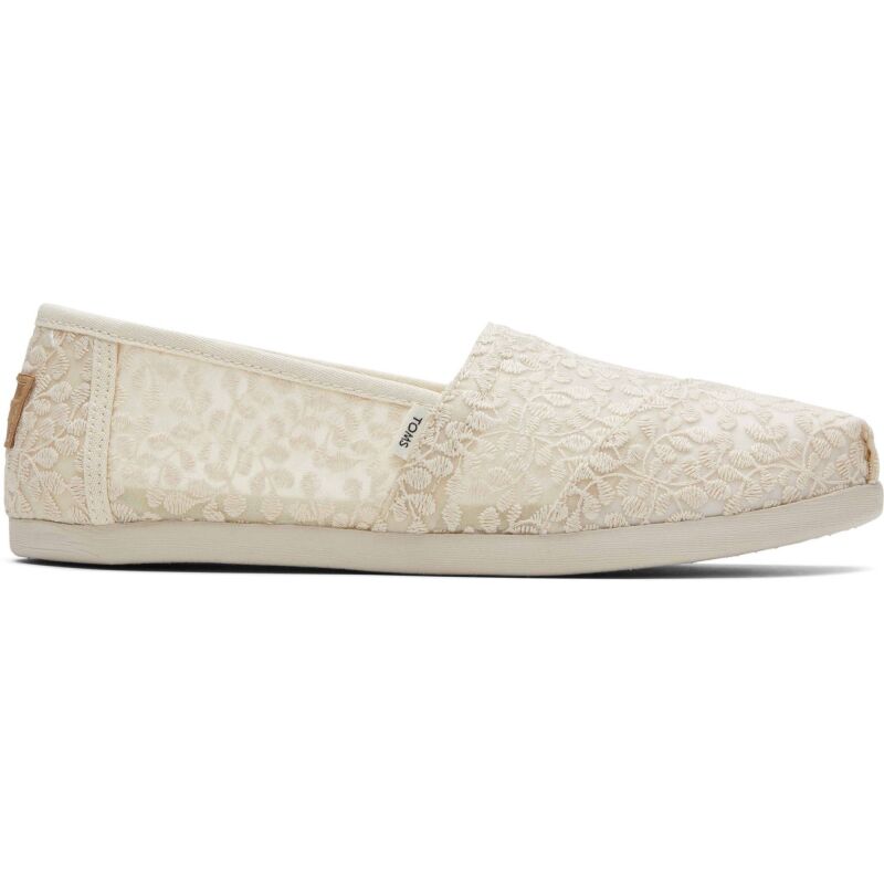 TOMS Botanical Lace Women's Alpargata Natural