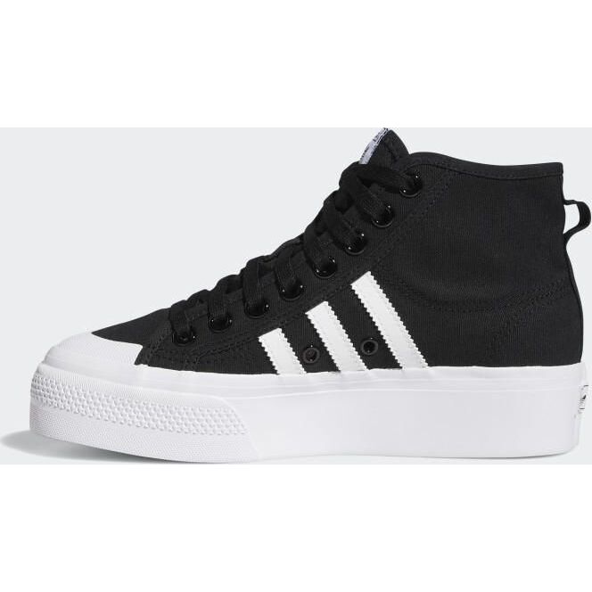 nizza platform adidas black
