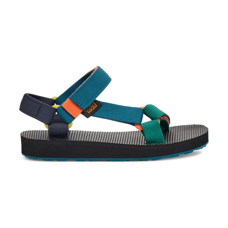 Teva Original Universal Kid's Blue Coral Multi