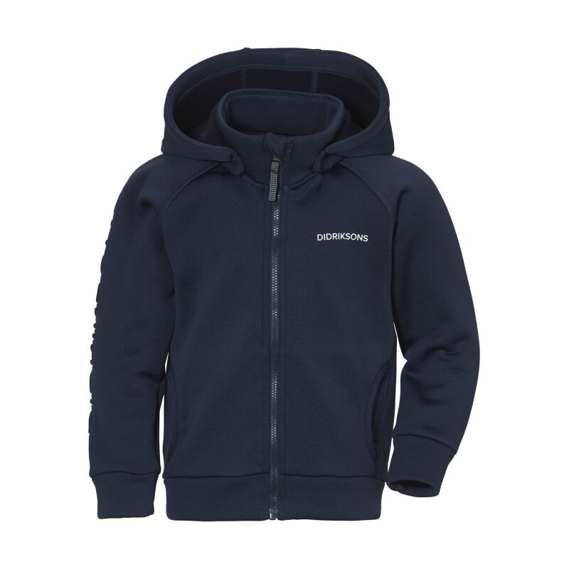 DIDRIKSONS Corin Kid's Fullzip 4 Navy