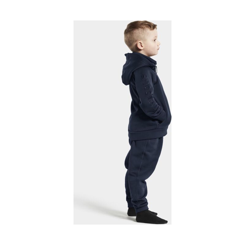 DIDRIKSONS Corin Kid's Fullzip 4 Navy