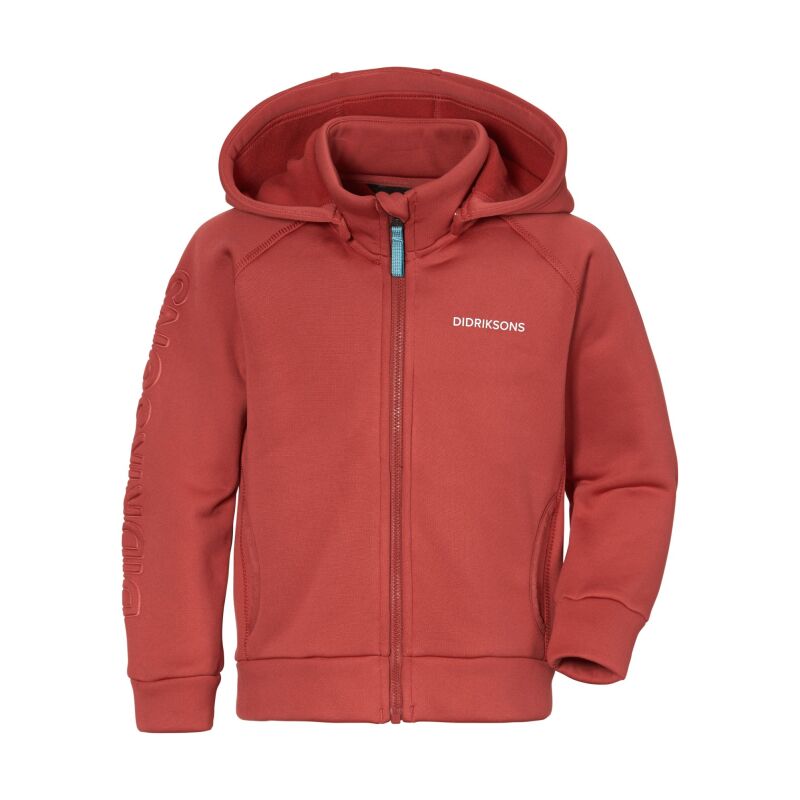 DIDRIKSONS Corin Kid's Fullzip 4 Baked Pink